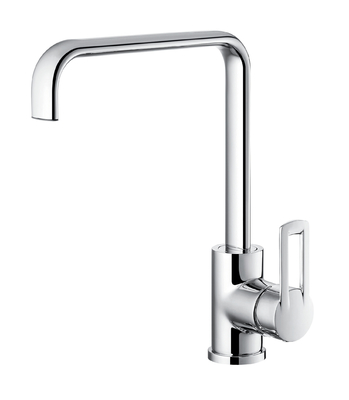 OEM 세련된 단 하나 구멍 부엌 수채 꼭지 상업적인 수채 꼭지 304mm 높이